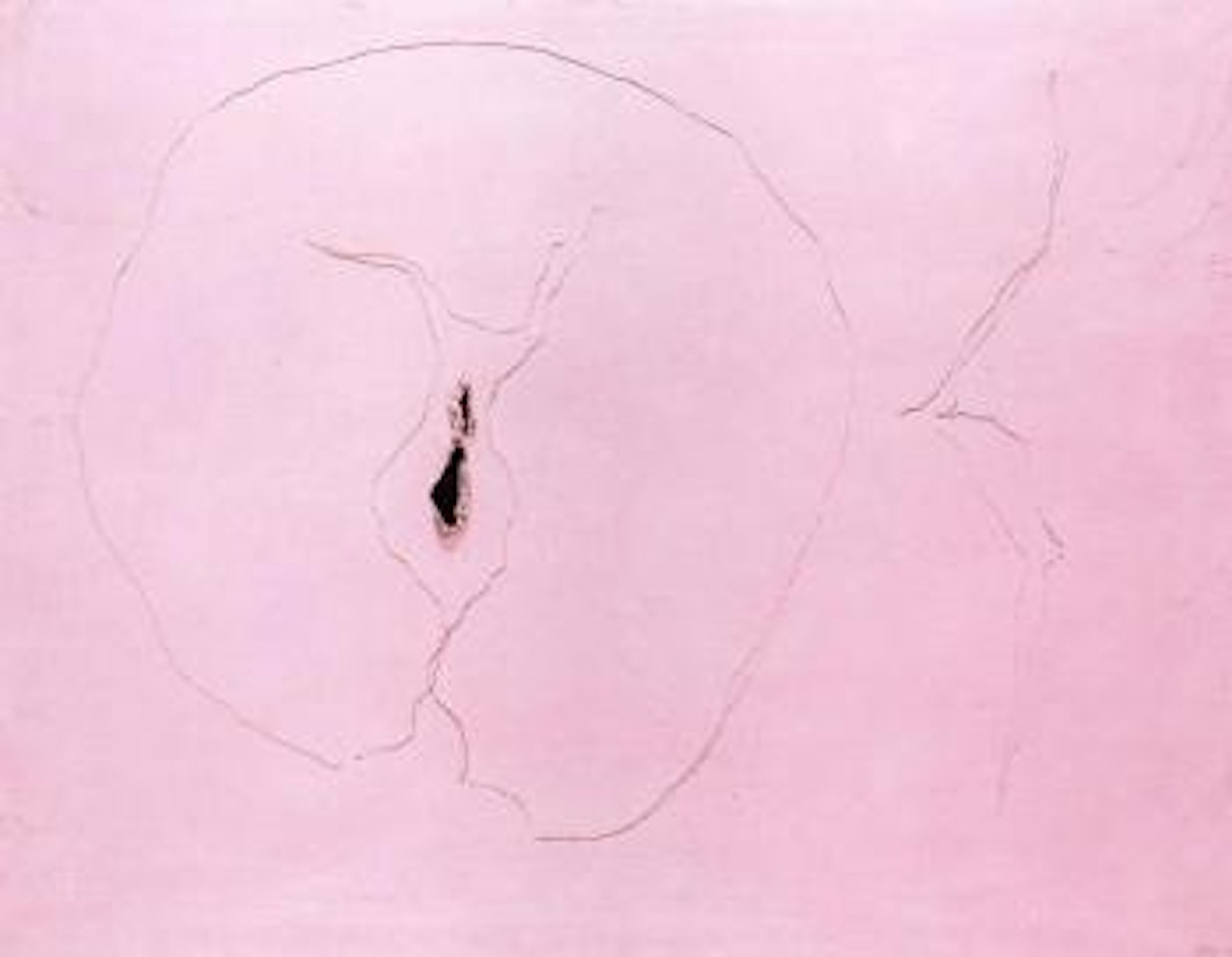 Concetto spaziale by Lucio Fontana