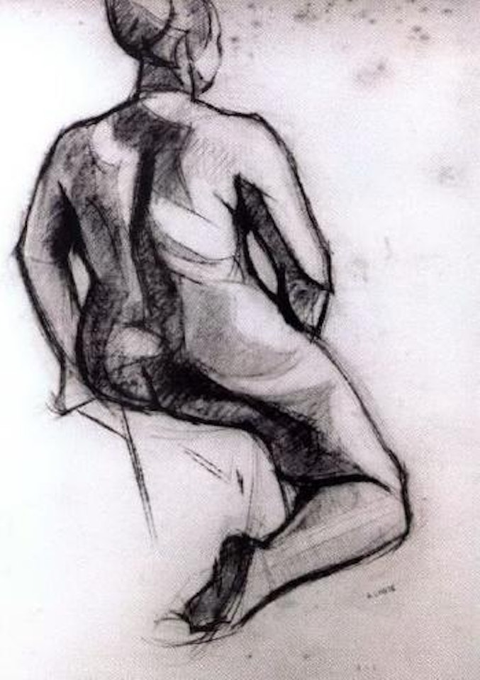 Etude du nu, assis by André Lhote