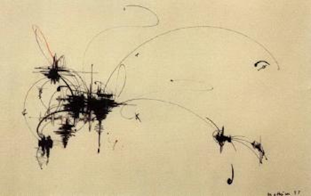 Composition by Georges Mathieu
