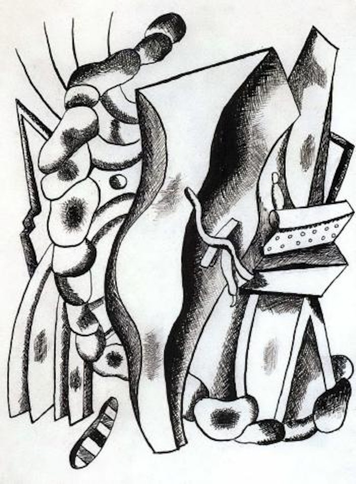 Composition by Fernand Leger
