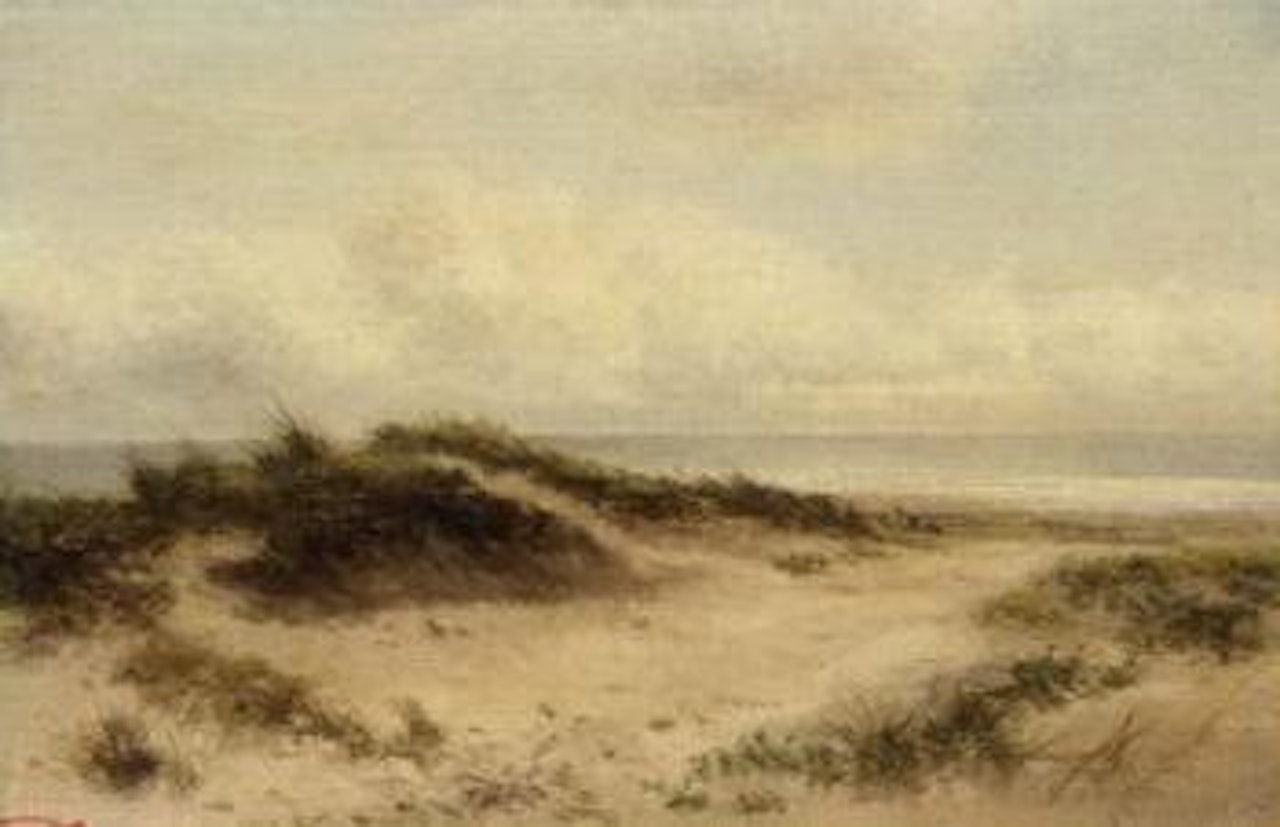 Sand dunes by Benjamin Williams Leader