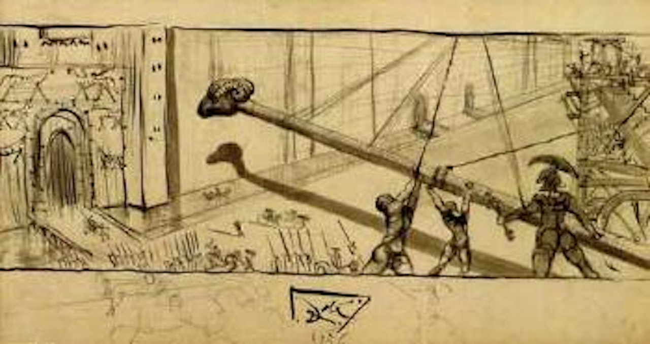Classical scene by Salvador Dali