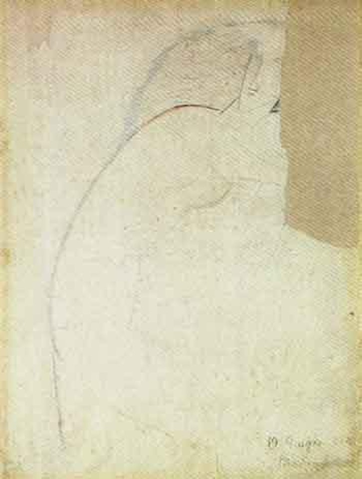 Portrait de femme nue by Amedeo Modigliani