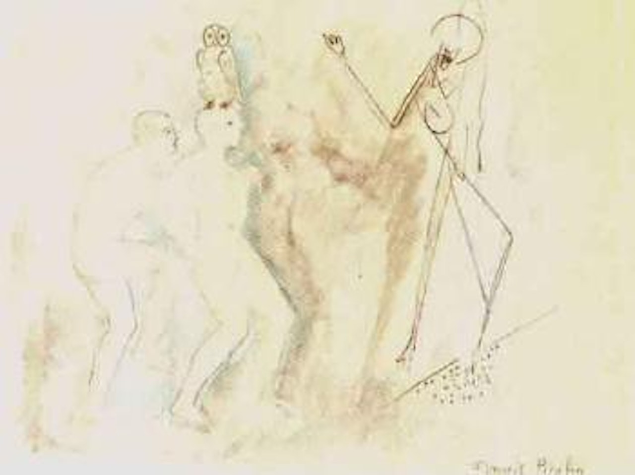 La chouette by Francis Picabia