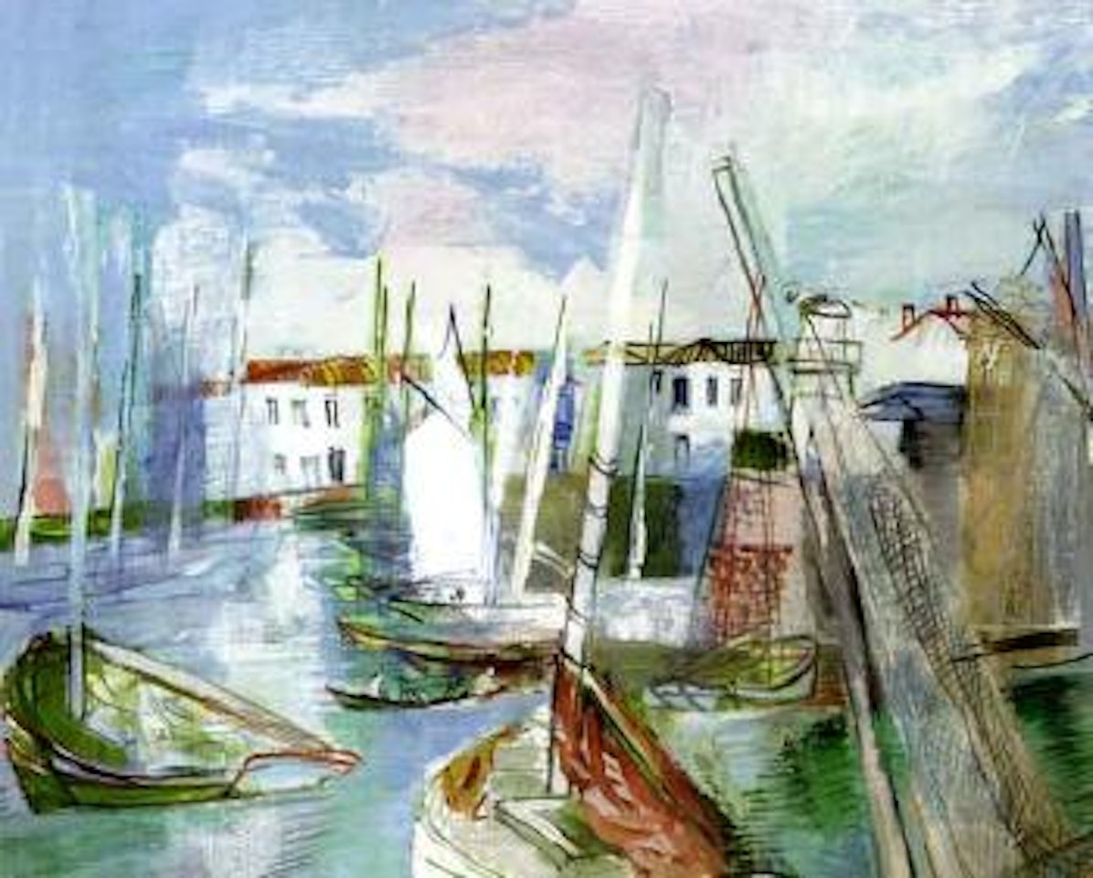 Le port by Jean Dufy