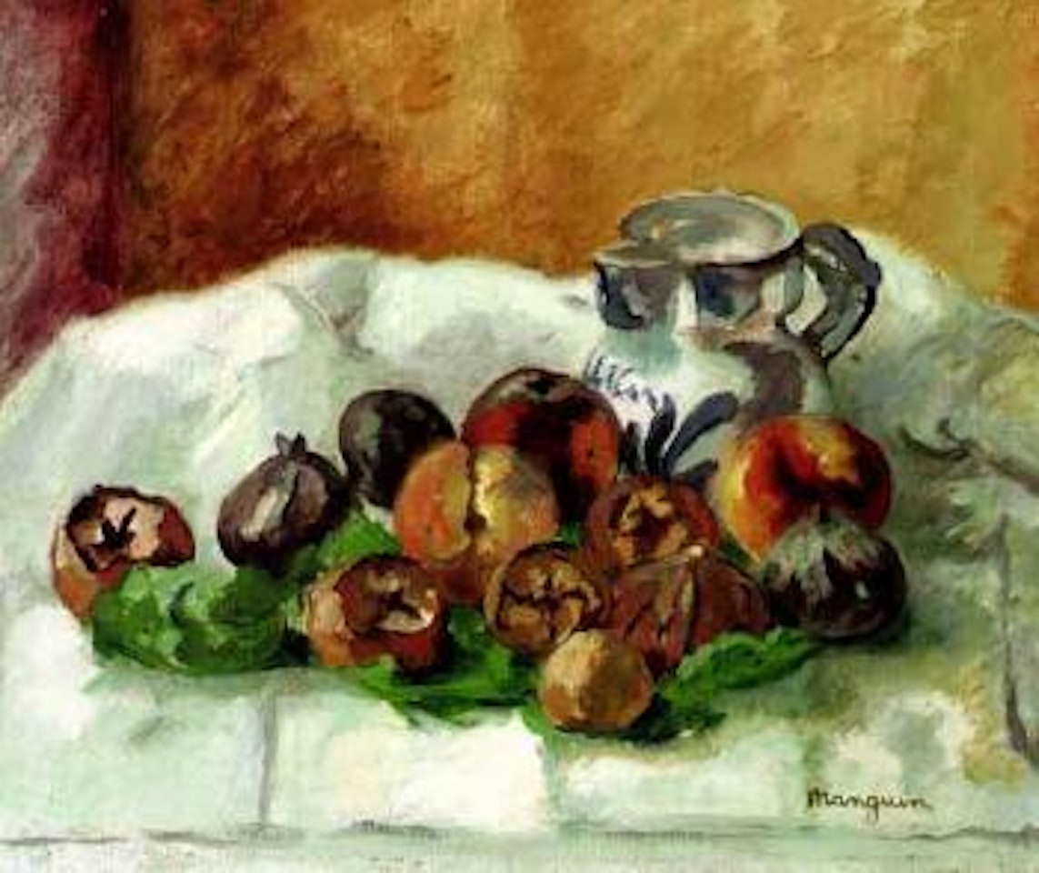 Grenades et figues by Henri Manguin