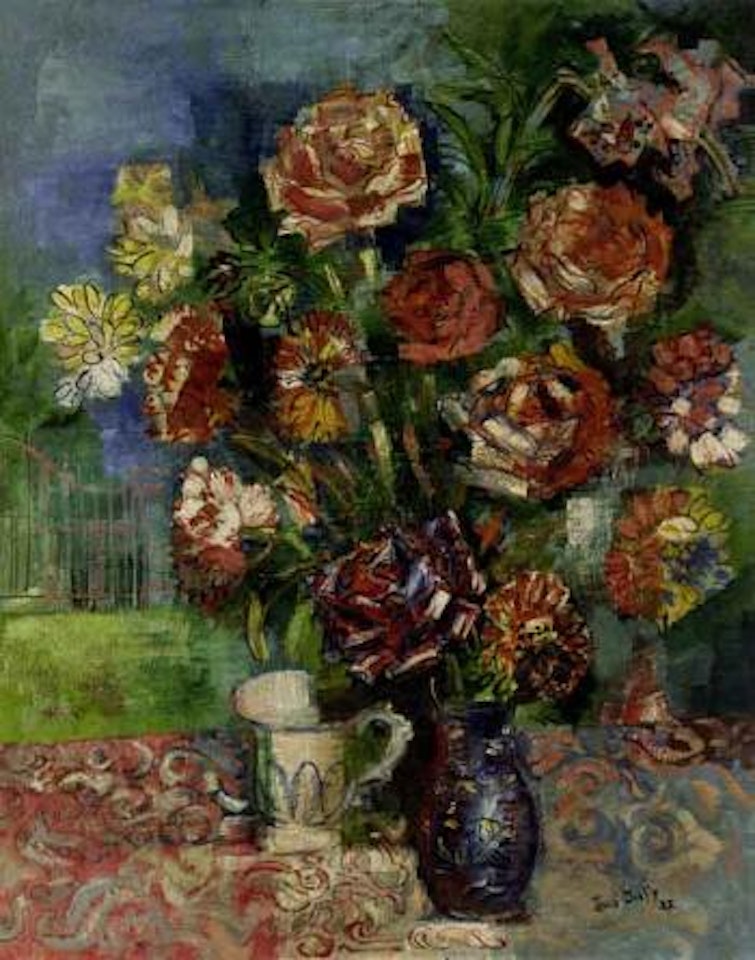 Les pivoines by Jean Dufy