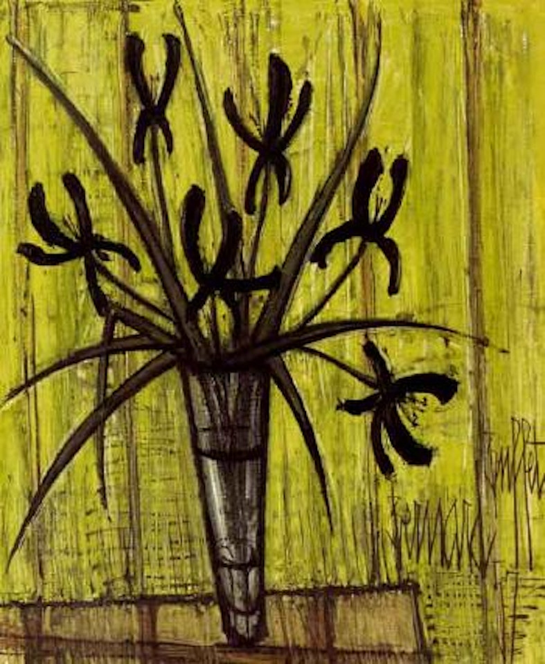 Iris noirs by Bernard Buffet
