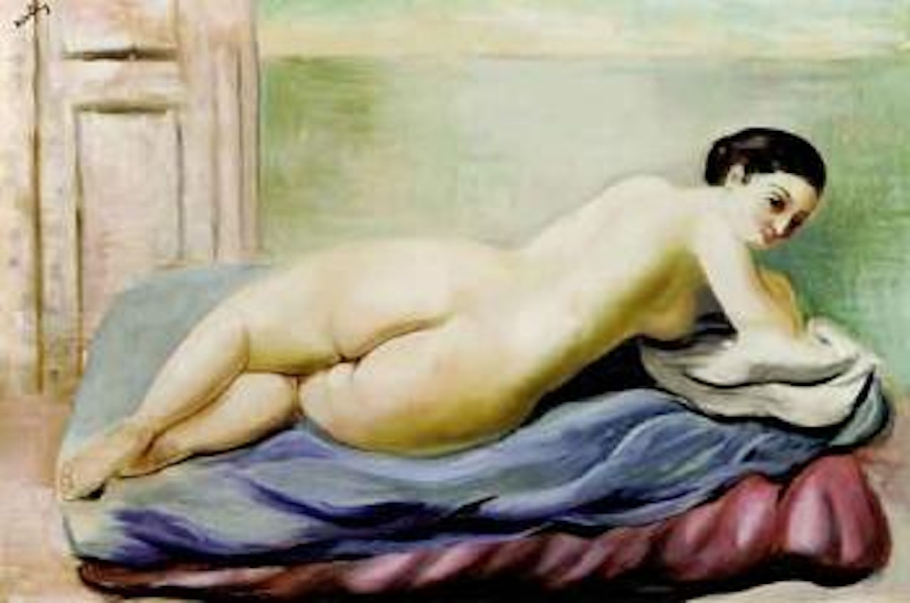 Nu allonge by Moïse Kisling