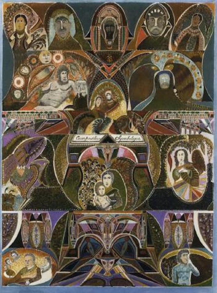 Composition symbolique by Augustin Lesage