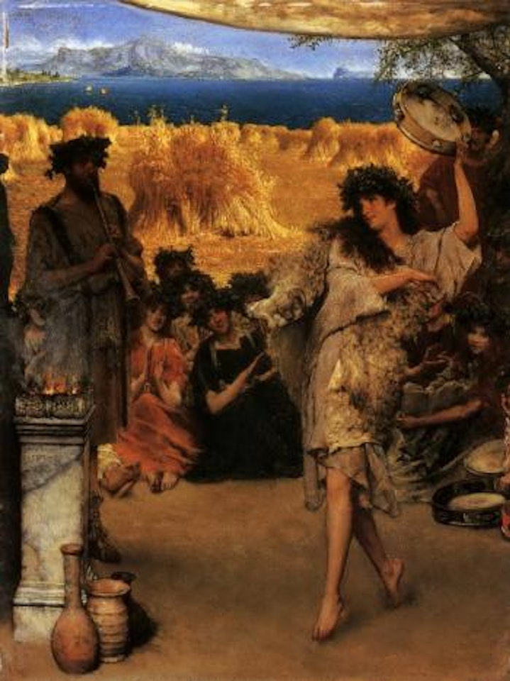 Harvest festival by Lawrence Alma-Tadema