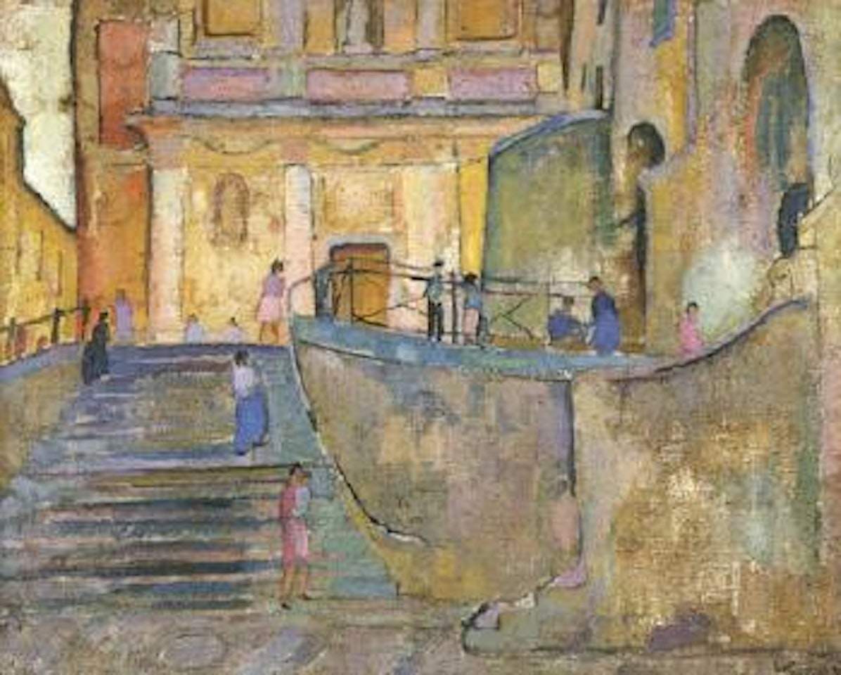 Rue a Menton by Willy Eisenschitz