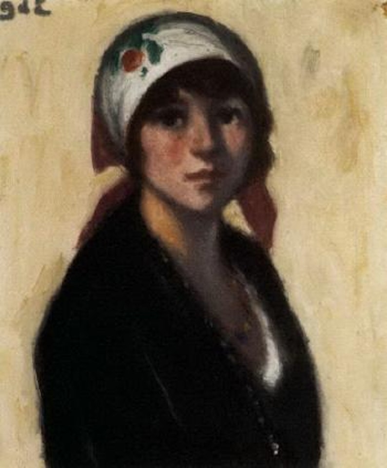 Femme au foulard by Georges d’Espagnat