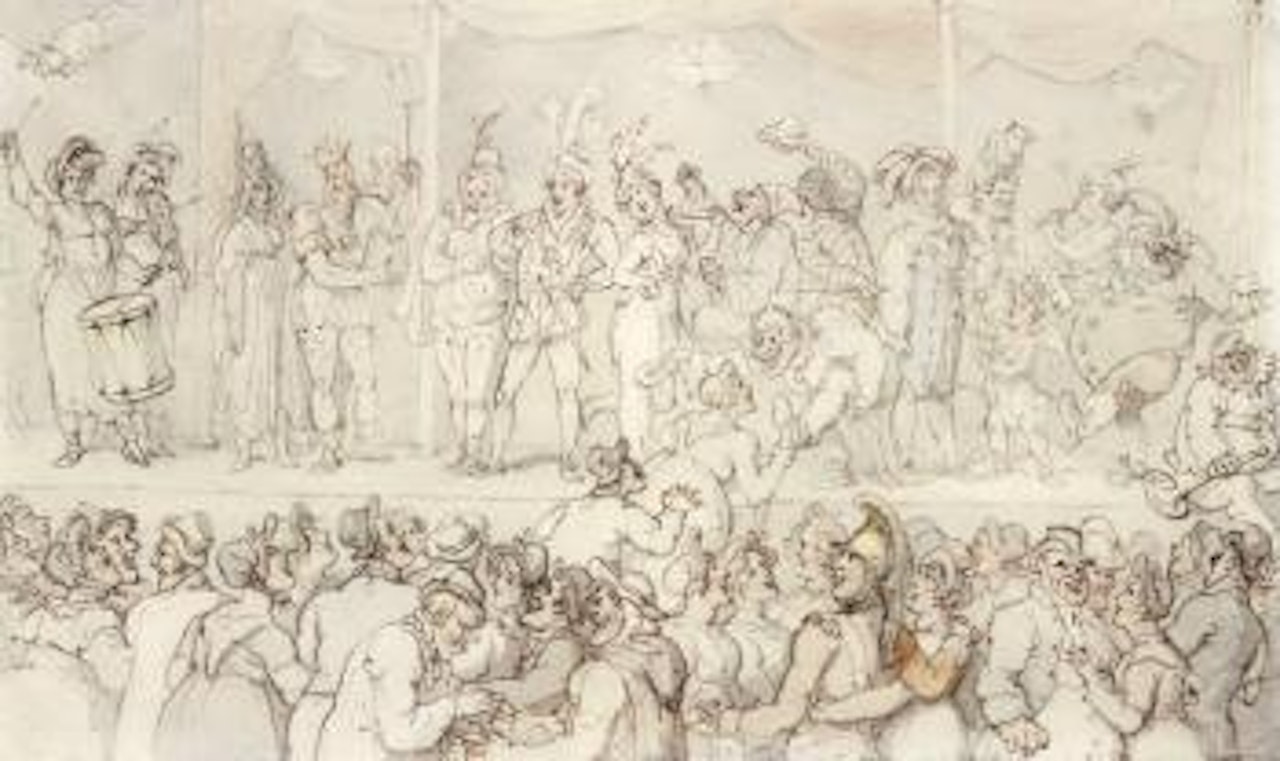 Richardson's show by Thomas Rowlandson