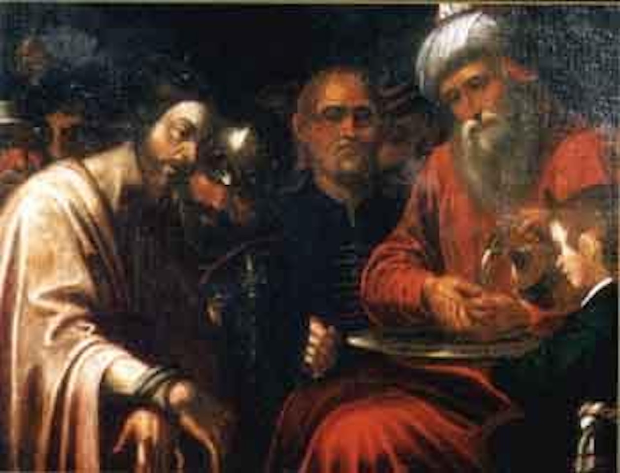 Christ with soldiers and Pontius Pilate by Caravaggio