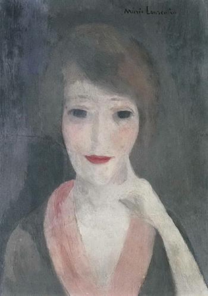Portrait de madame Cole Porter by Marie Laurencin
