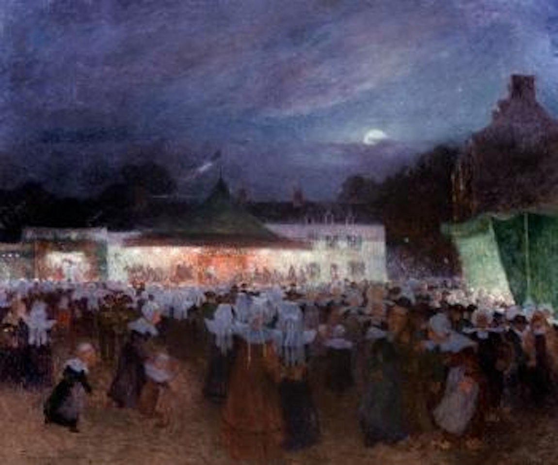 Manege la nuit by Ferdinand du Puigaudeau