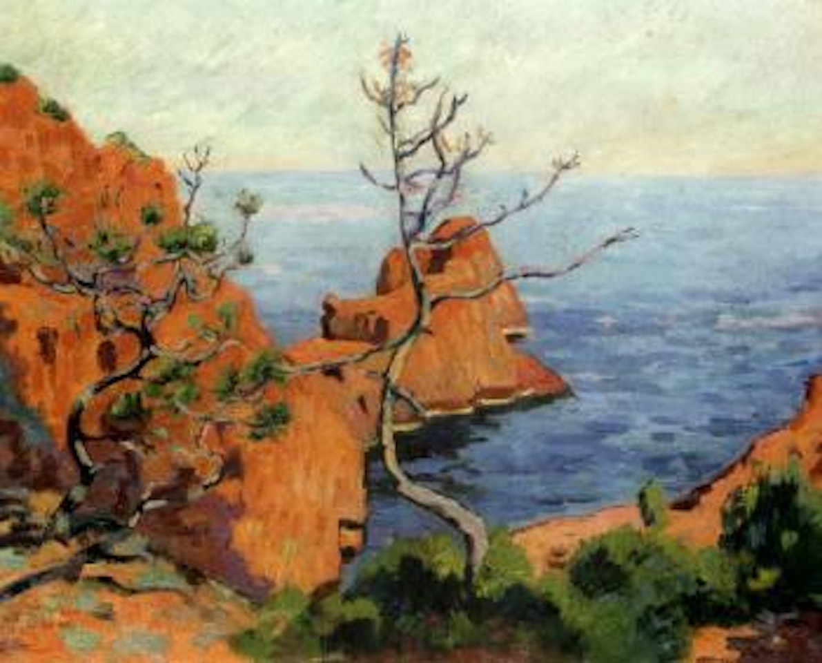 Rochers au Trayas by Armand Guillaumin