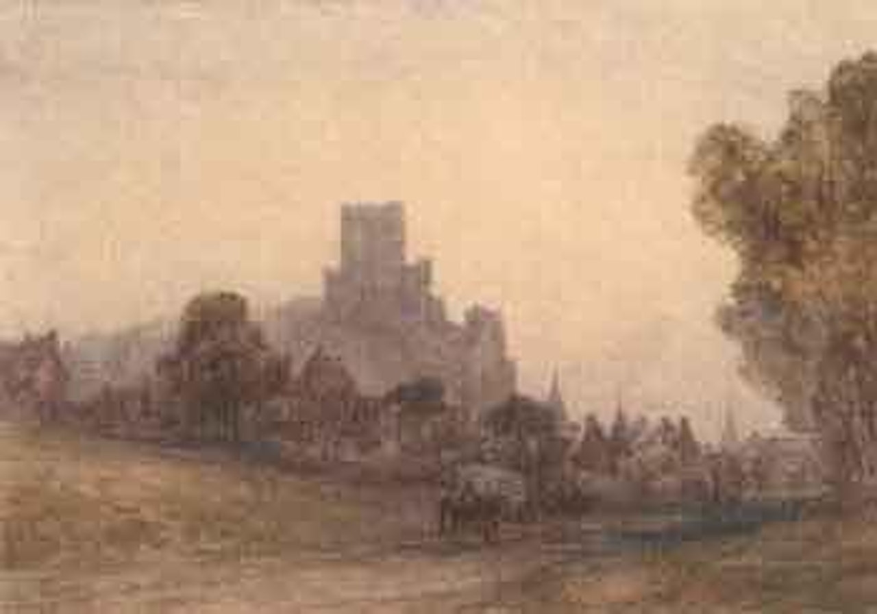 Montrichard, Loire et Cher, France by William Callow