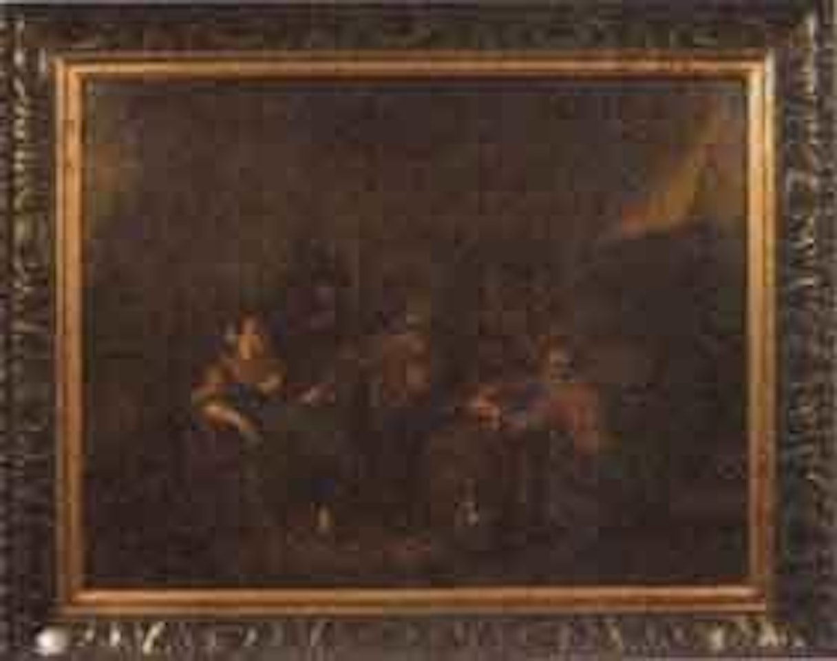 Interior from an inn by Egbert van Heemskerk III