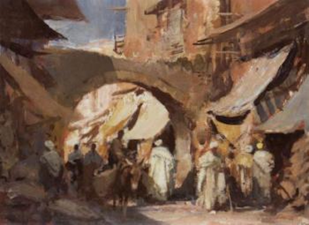 Archway Marrakech by Edward Seago