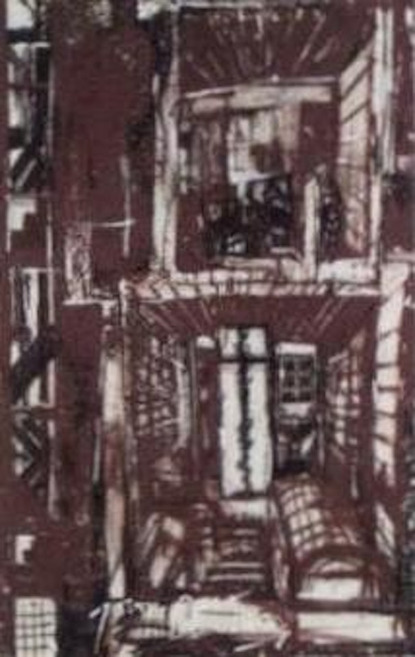 Interior set design by John Piper