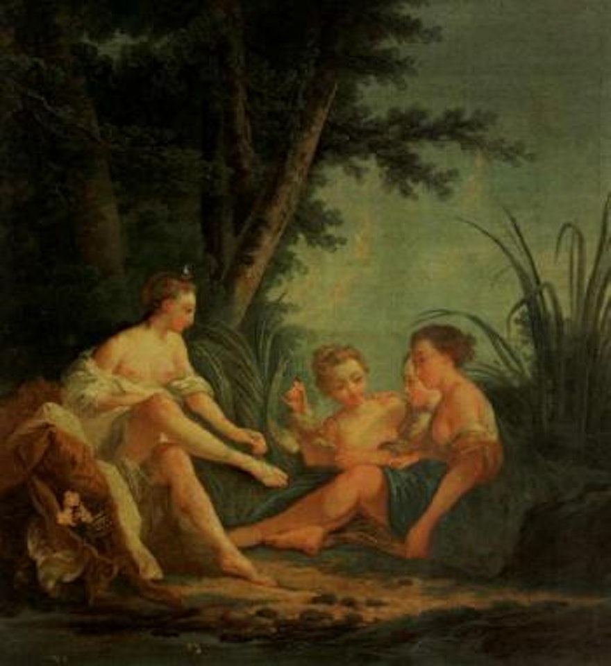 Aphrodite and Diana by Dutch School