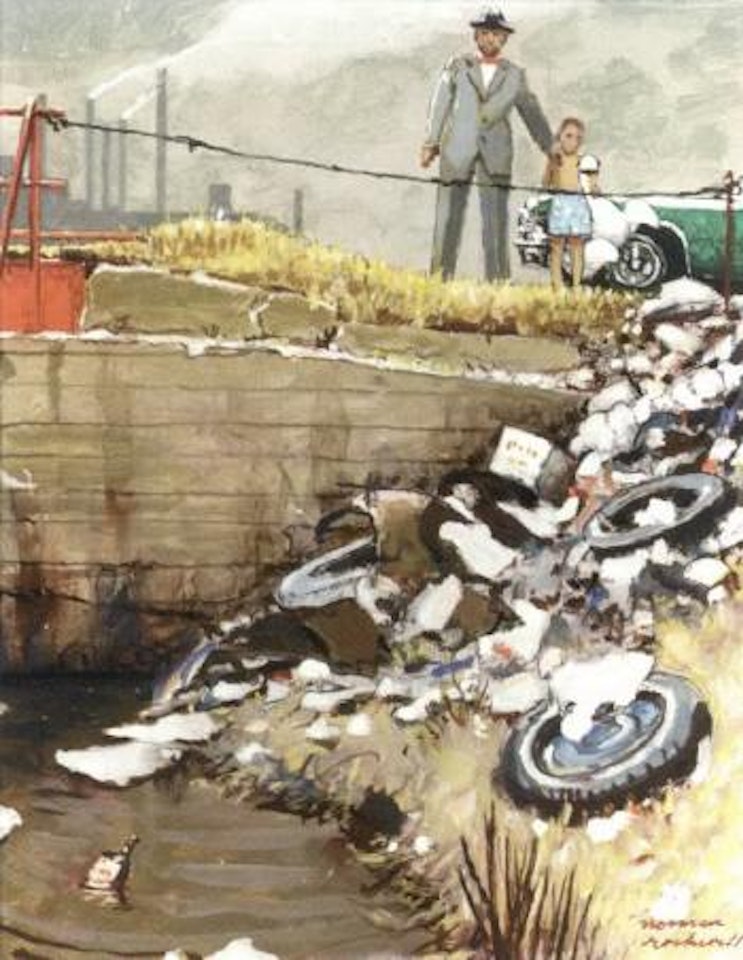 Pollution by Norman Rockwell