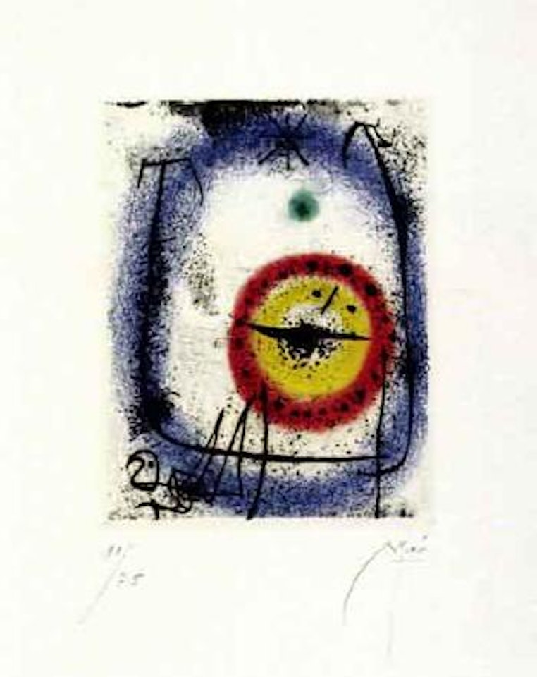 Le prophete by Joan Miró