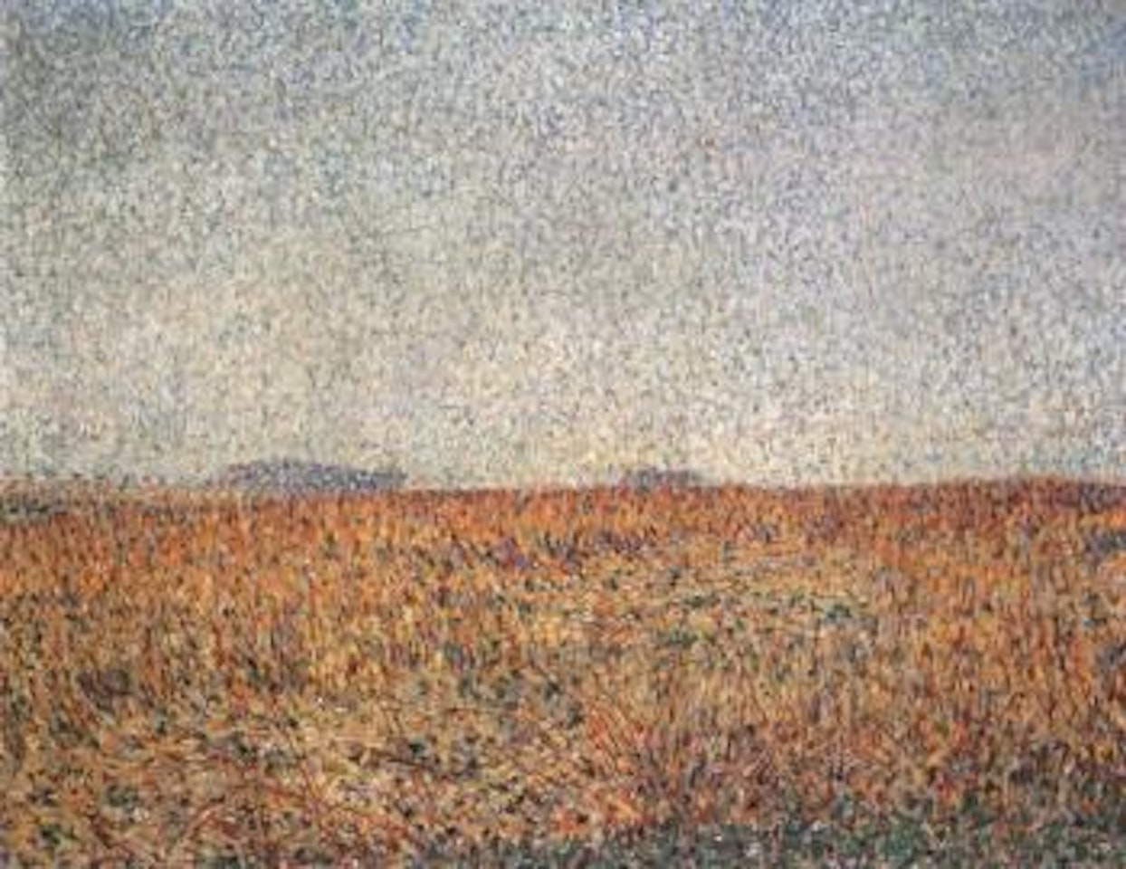 Summer landscape by Christian Rohlfs