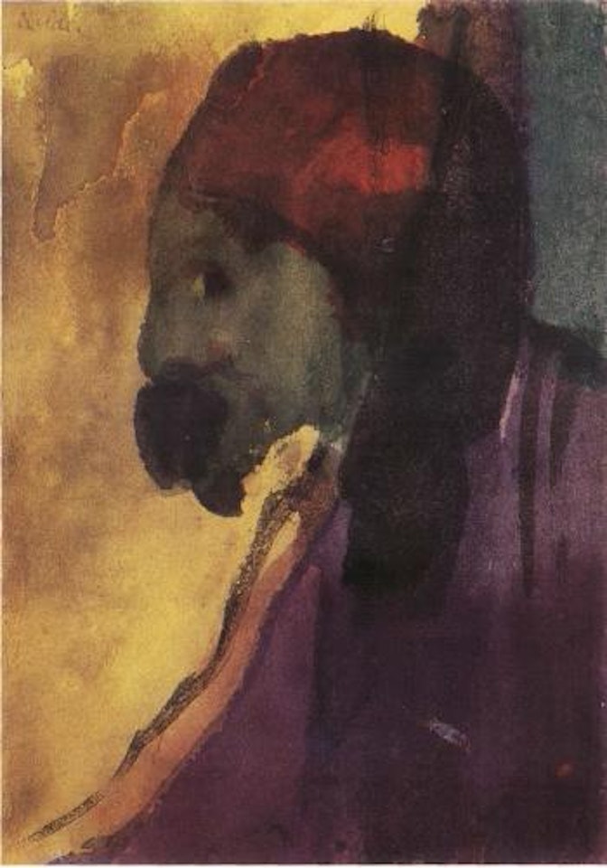 Turk's head by Emil Nolde