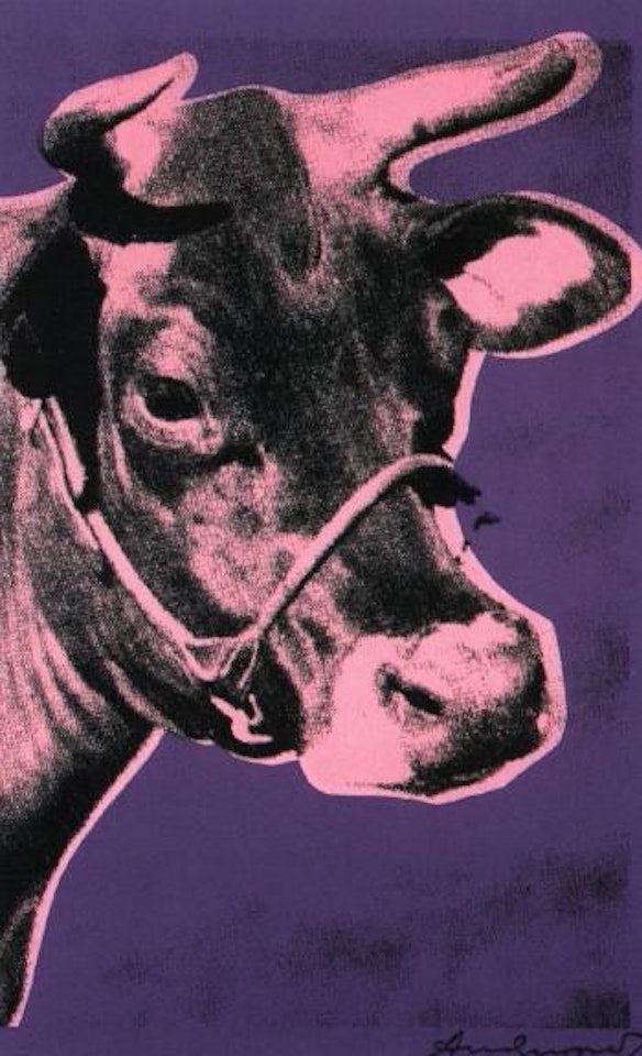 Cow 1976 by Andy Warhol