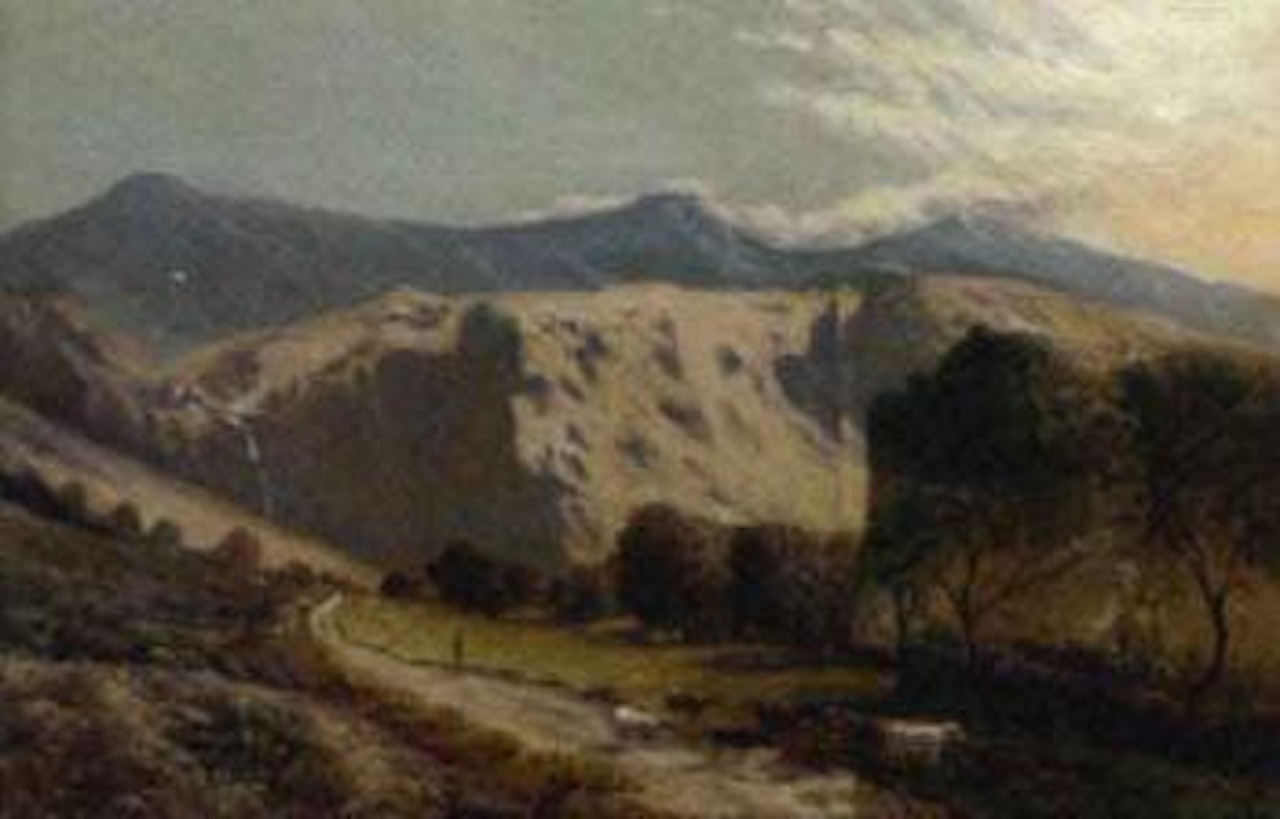Highland road by Sidney Richard Percy