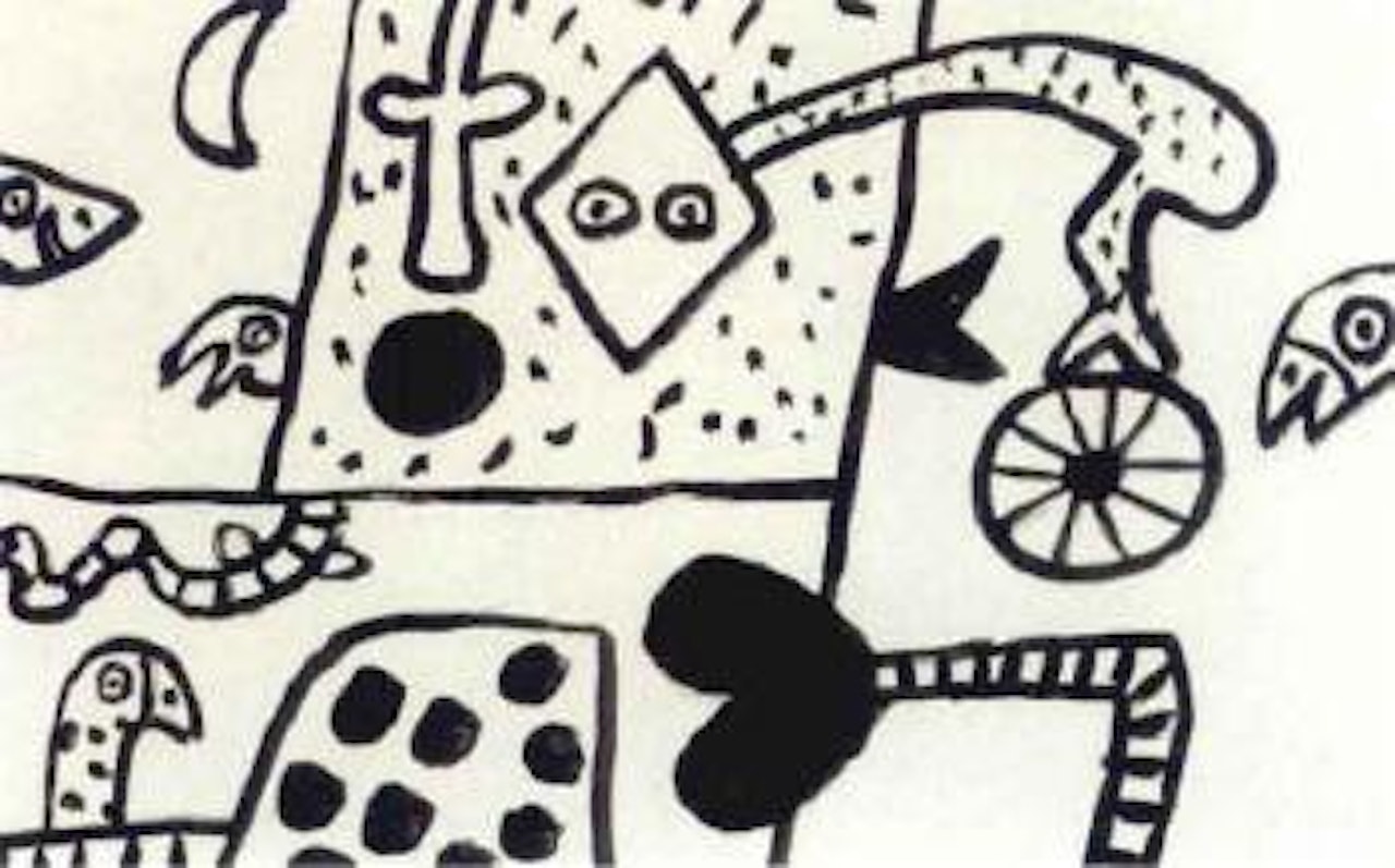 Drawing no.85 by Alan Davie