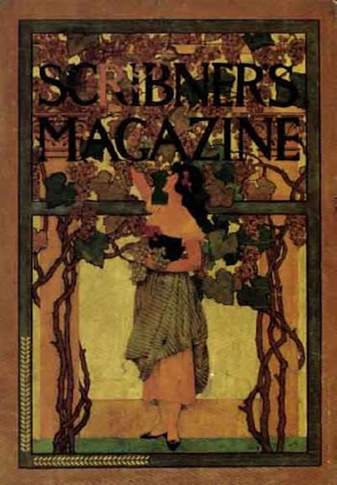 Grape gatherer by Maxfield Parrish