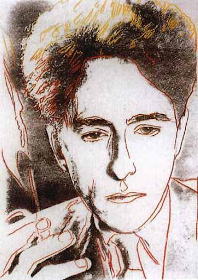 Jean Cocteau by Andy Warhol