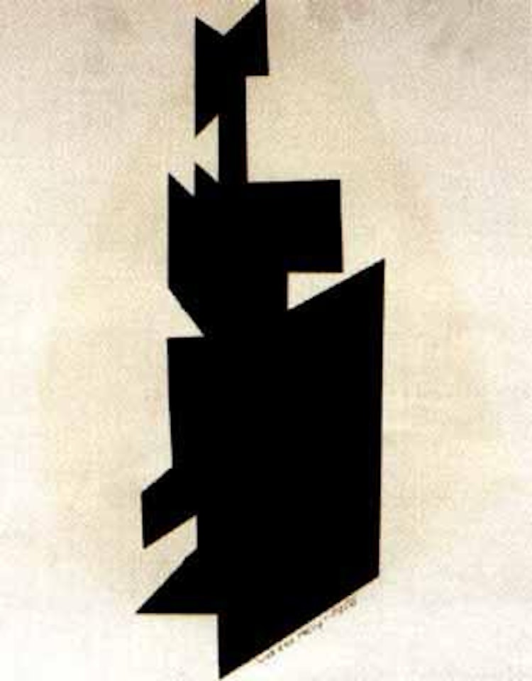 Etres et fantomes by Victor Vasarely