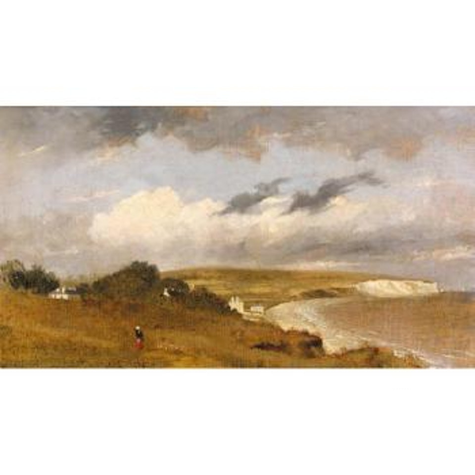 Coastal landscape by Lionel Constable