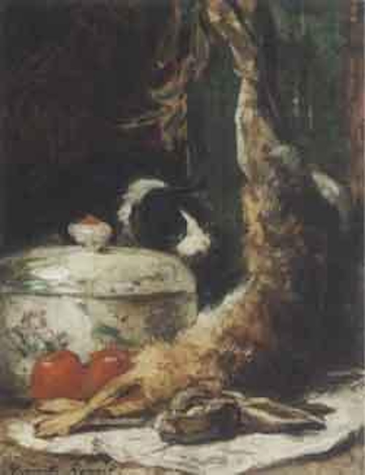 Inspecting the catch by Henriette Ronner-Knip