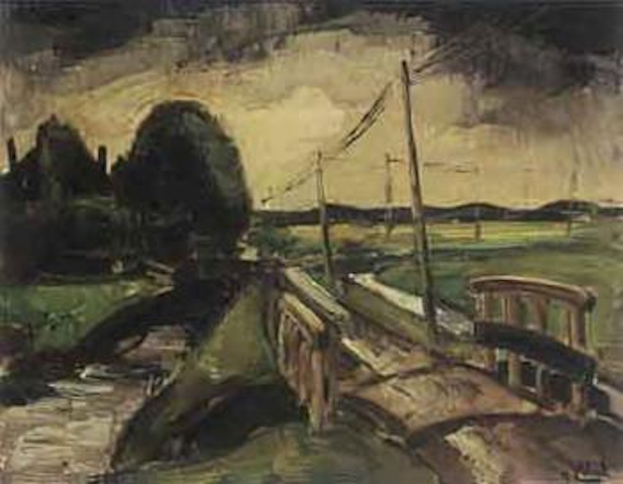 View of the Voert, Bergen by Arnout Colnot