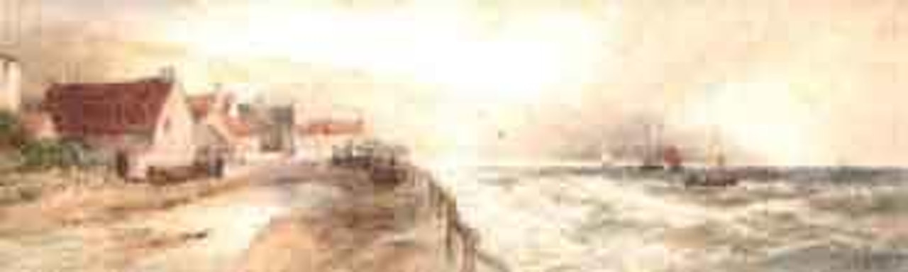 Watching the boats by Thomas Bush Hardy