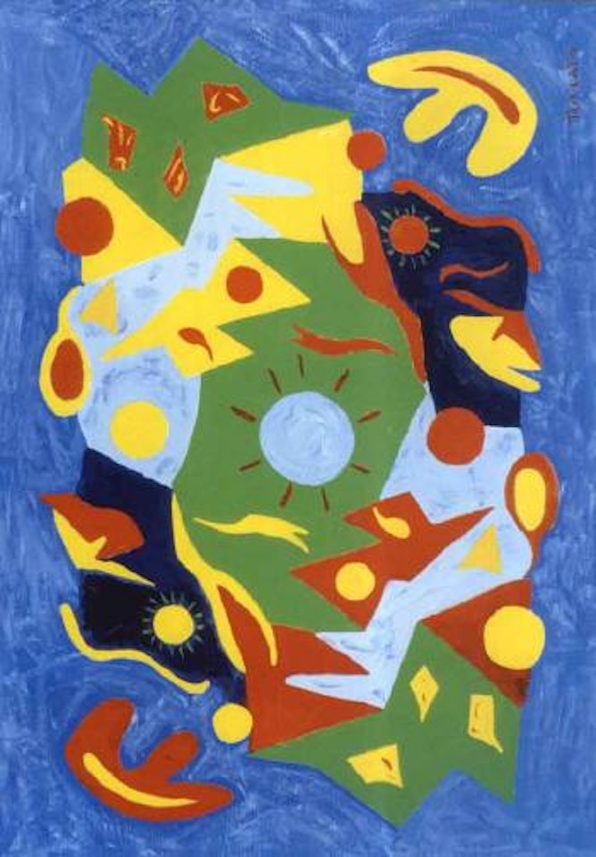 Composition by Giulio Turcato