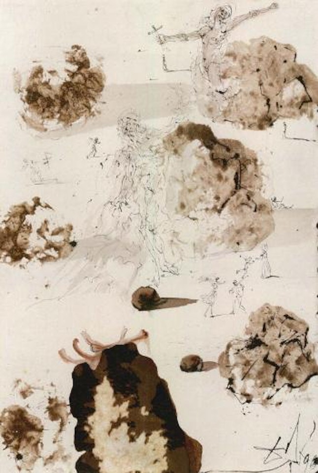 Illustration pour la Sainte Bible by Salvador Dali