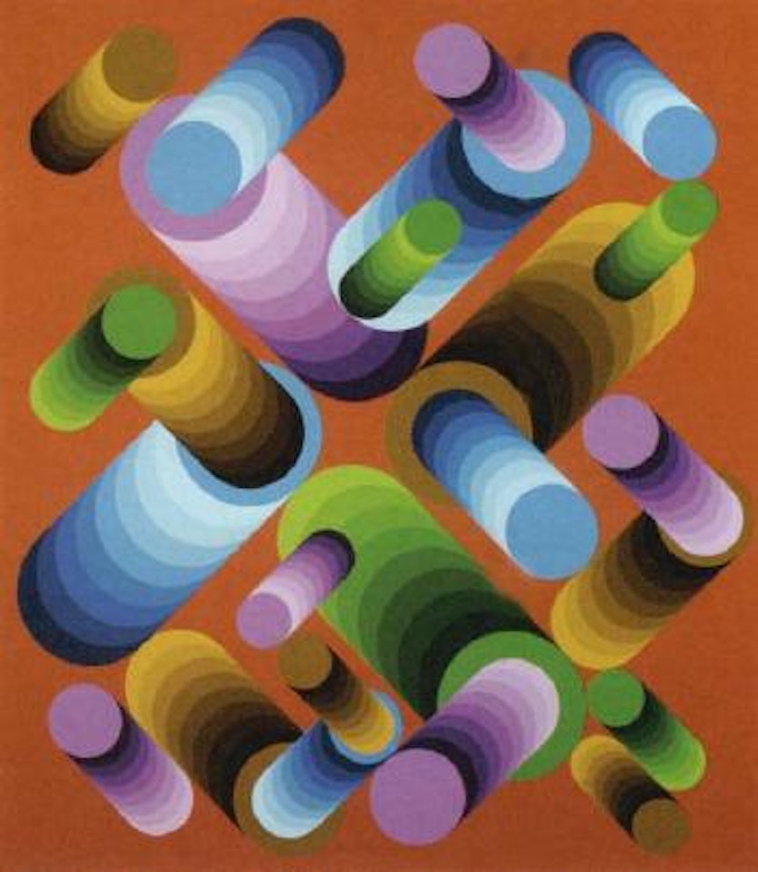 Oslop-3 by Victor Vasarely