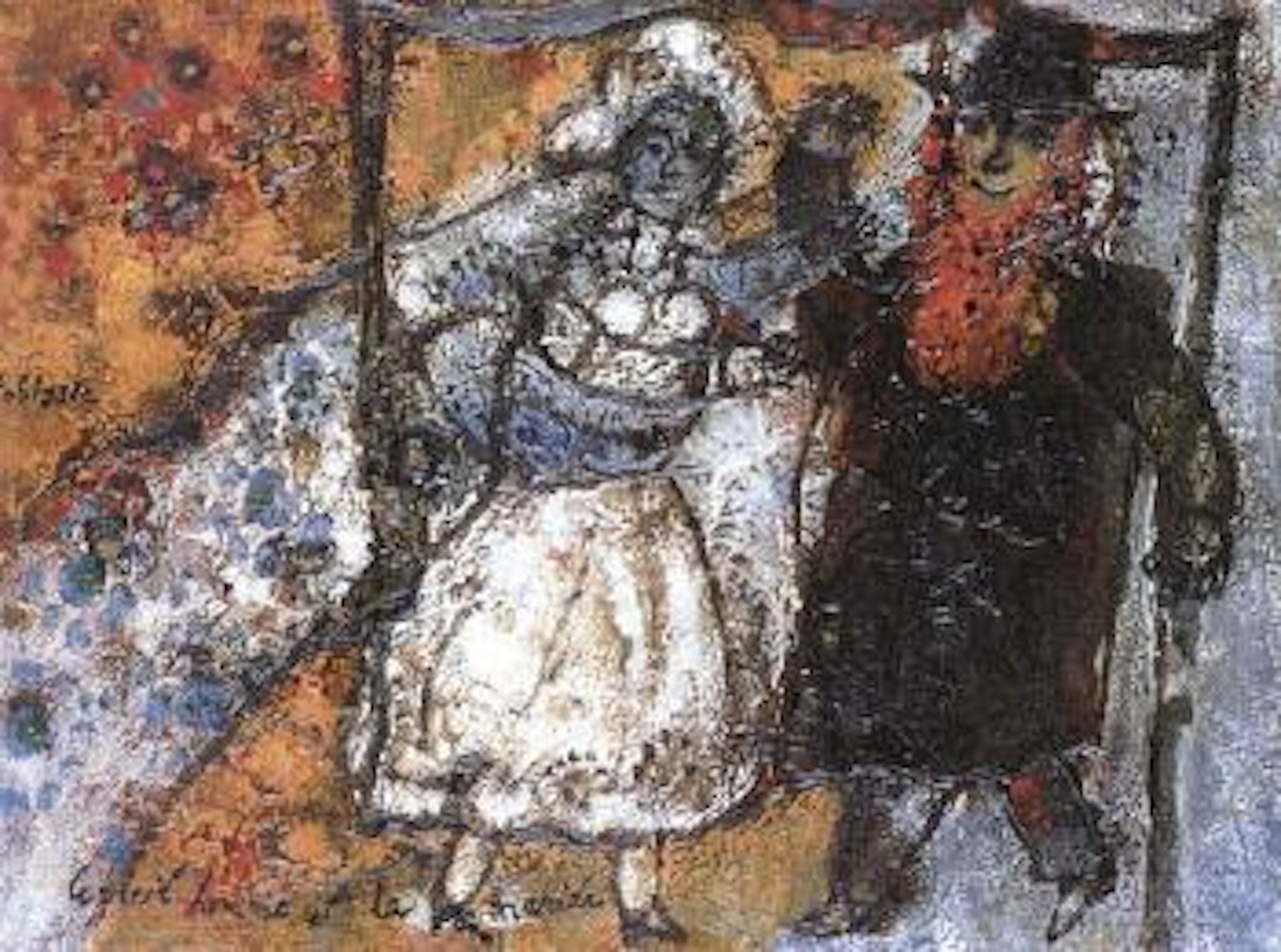 Le vieil homme et la mariee by Théo Tobiasse