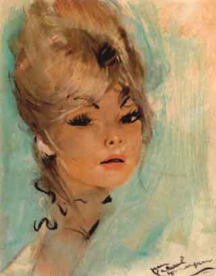 Nadia by Jean Gabriel Domergue