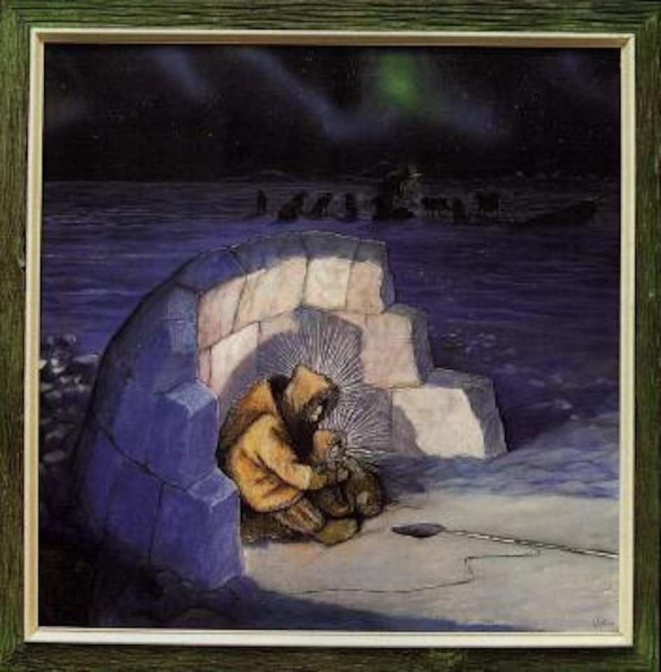 And arctic nature sings by William Kurelek
