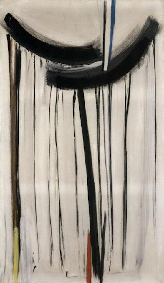 Blue, black and white by Terry Frost