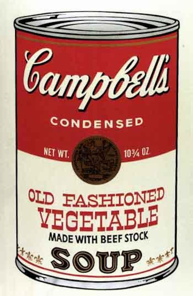 Campbells soup II by Andy Warhol