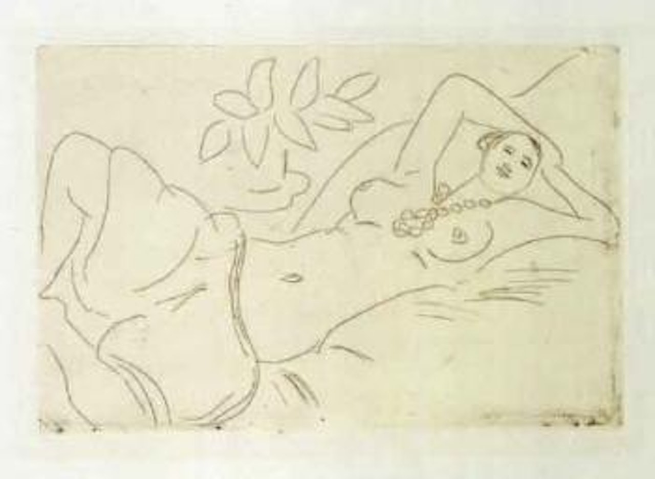 Odalisque couchee by Henri Matisse